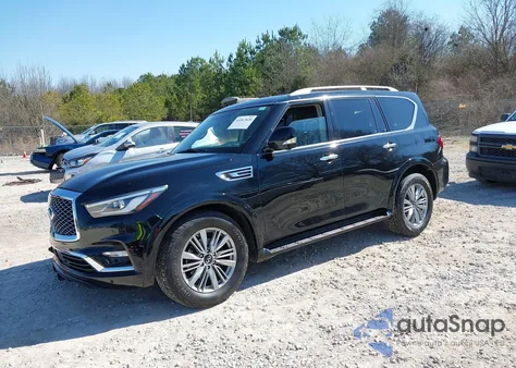 2018 Infiniti Qx80 z USA, uszkodzony, nr VIN JN8AZ2NE5J9191636